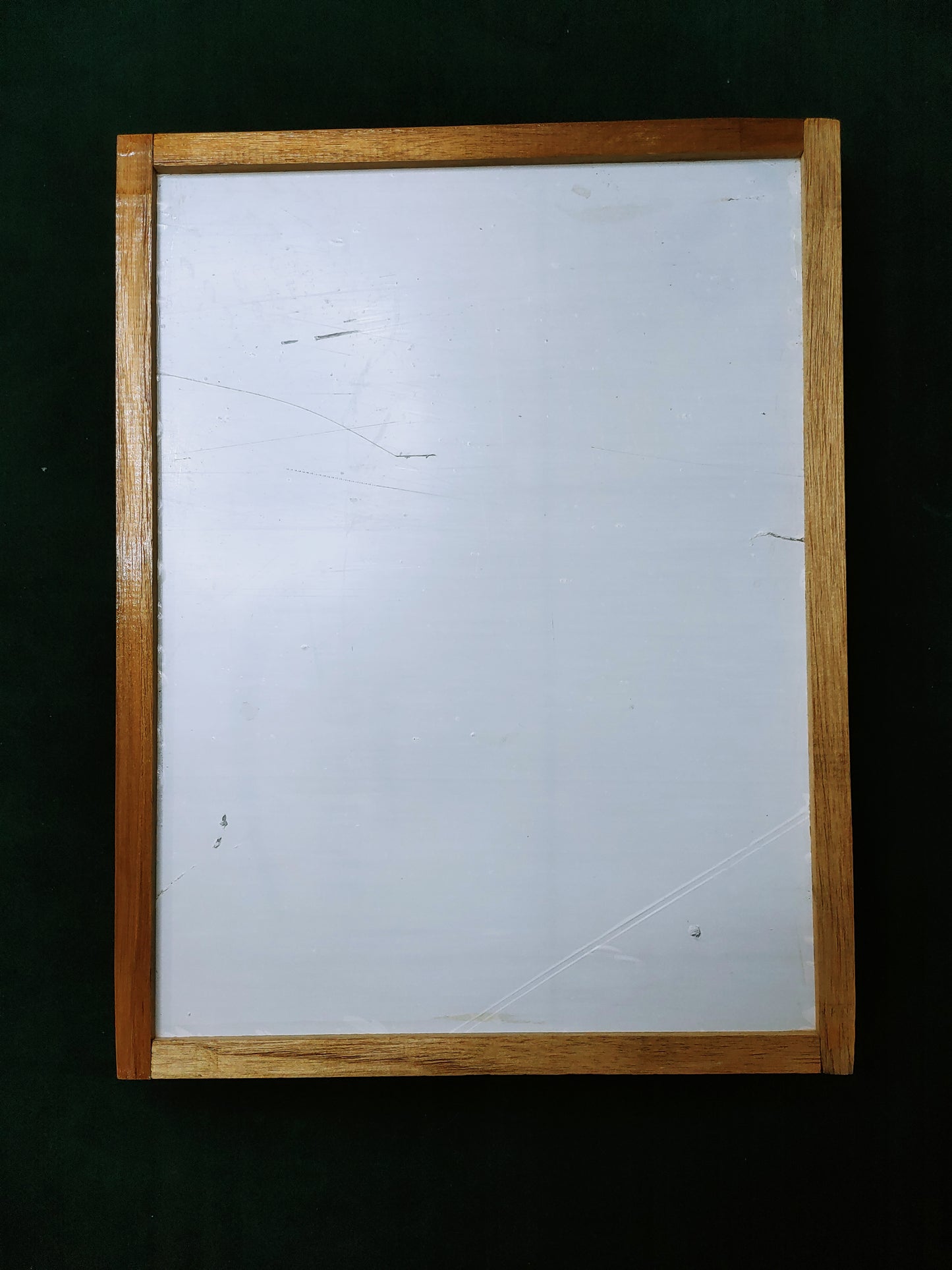 12×16 Floating Acrylic Frames In Teakwood.
