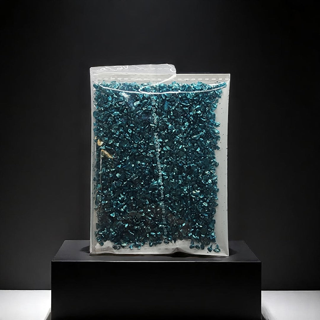HBR 8 D/1 Shinny Sea Green Color stones