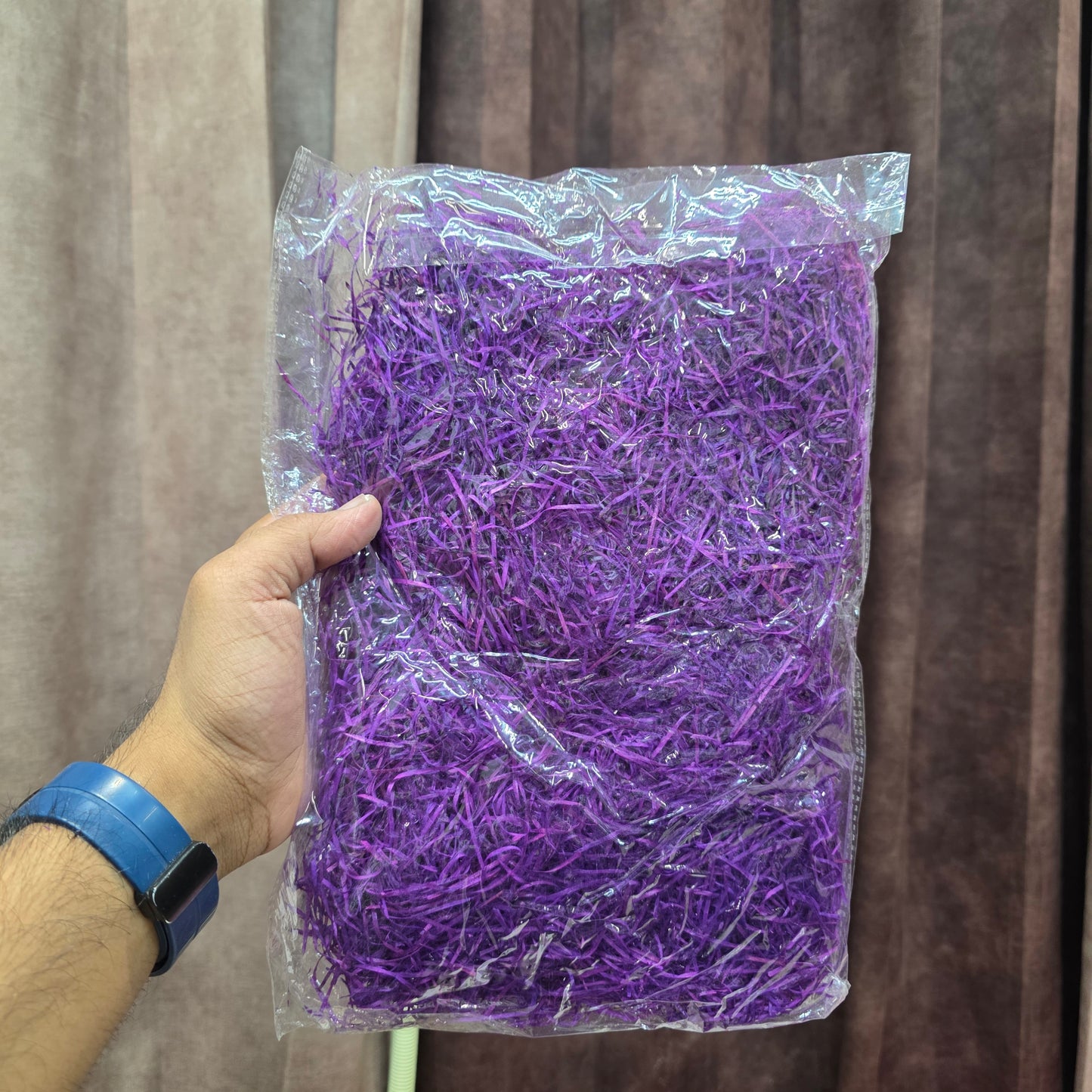 Crinkle Cut Paper Shreds For Packing – Royal Purple (40 Grams)