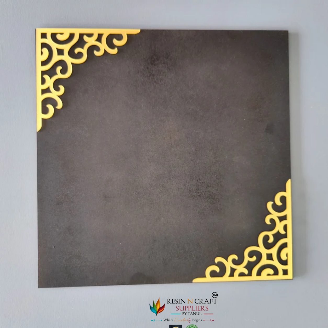 Acrylic Corner Cutout – Design 02 | Premium Decorative Corner Set