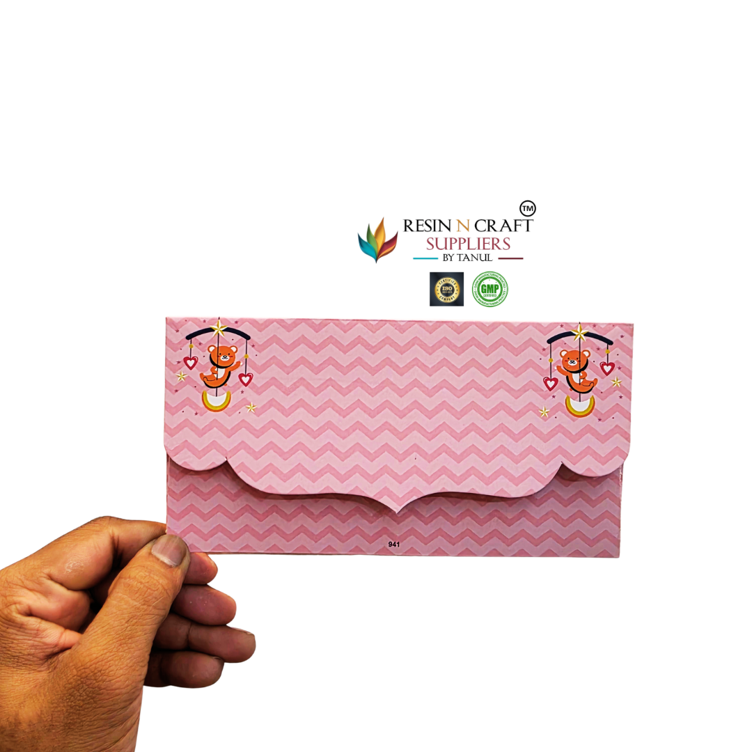Cash Envelopes / Cash Covers 10 Pc (Design 6)
