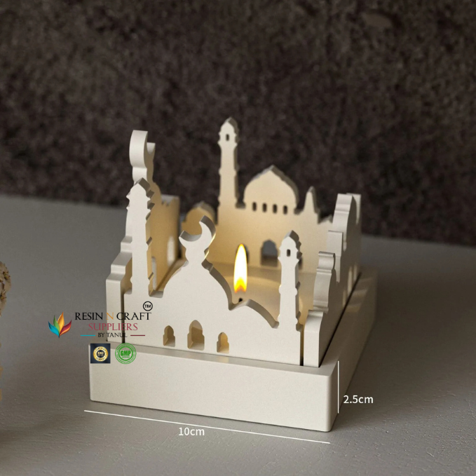 Holy Mosque T-light Holder Mold (RRM - 0366)
