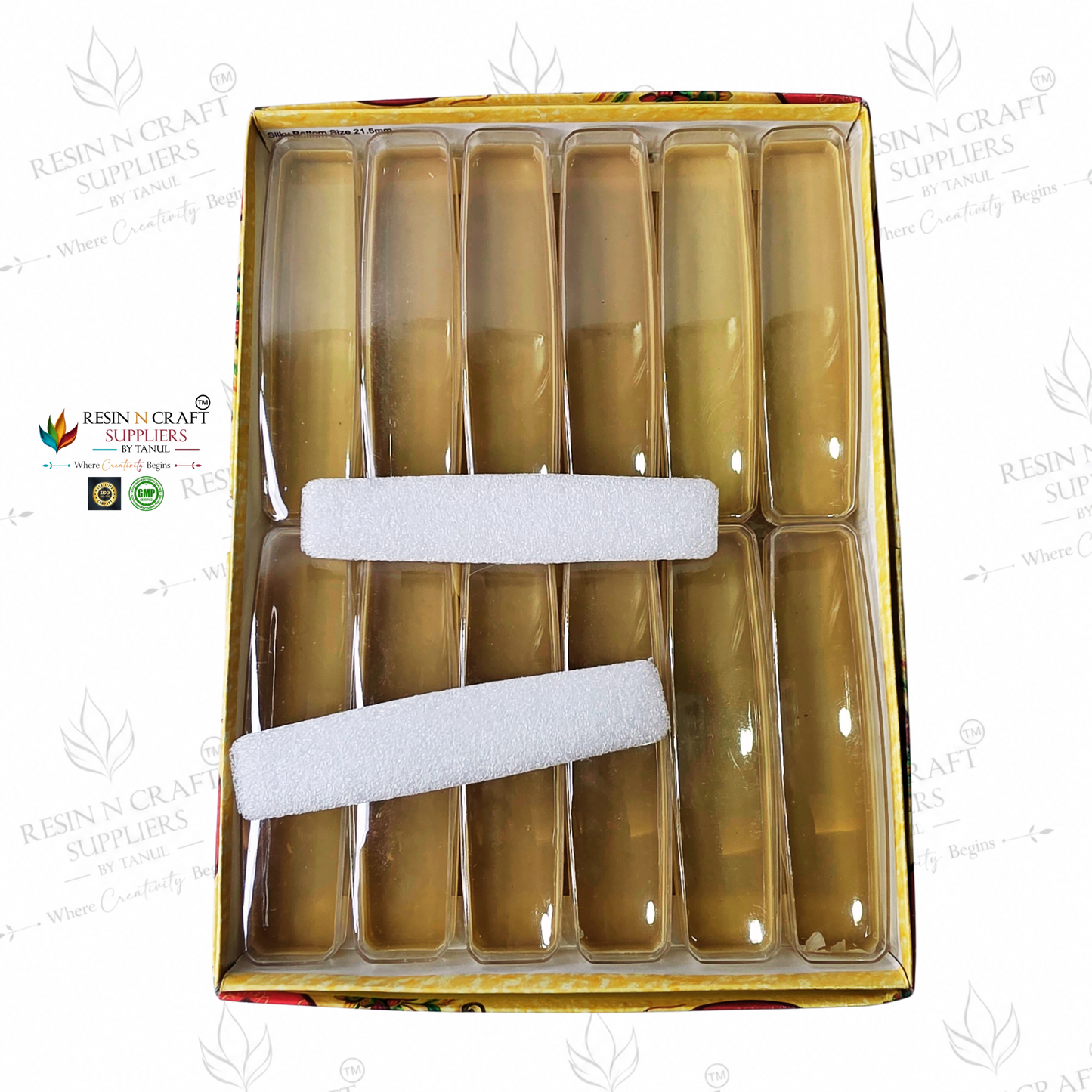 Rakhi / Bracelet Card Box Packing (RKB05) – 12 Box Set for Rakhi Packaging | 4 × 1.5 Inch