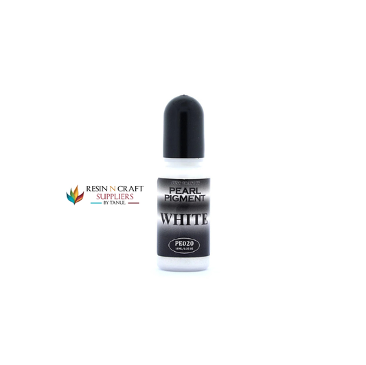 Pearl Pigment Single Colours - White (10 Ml)