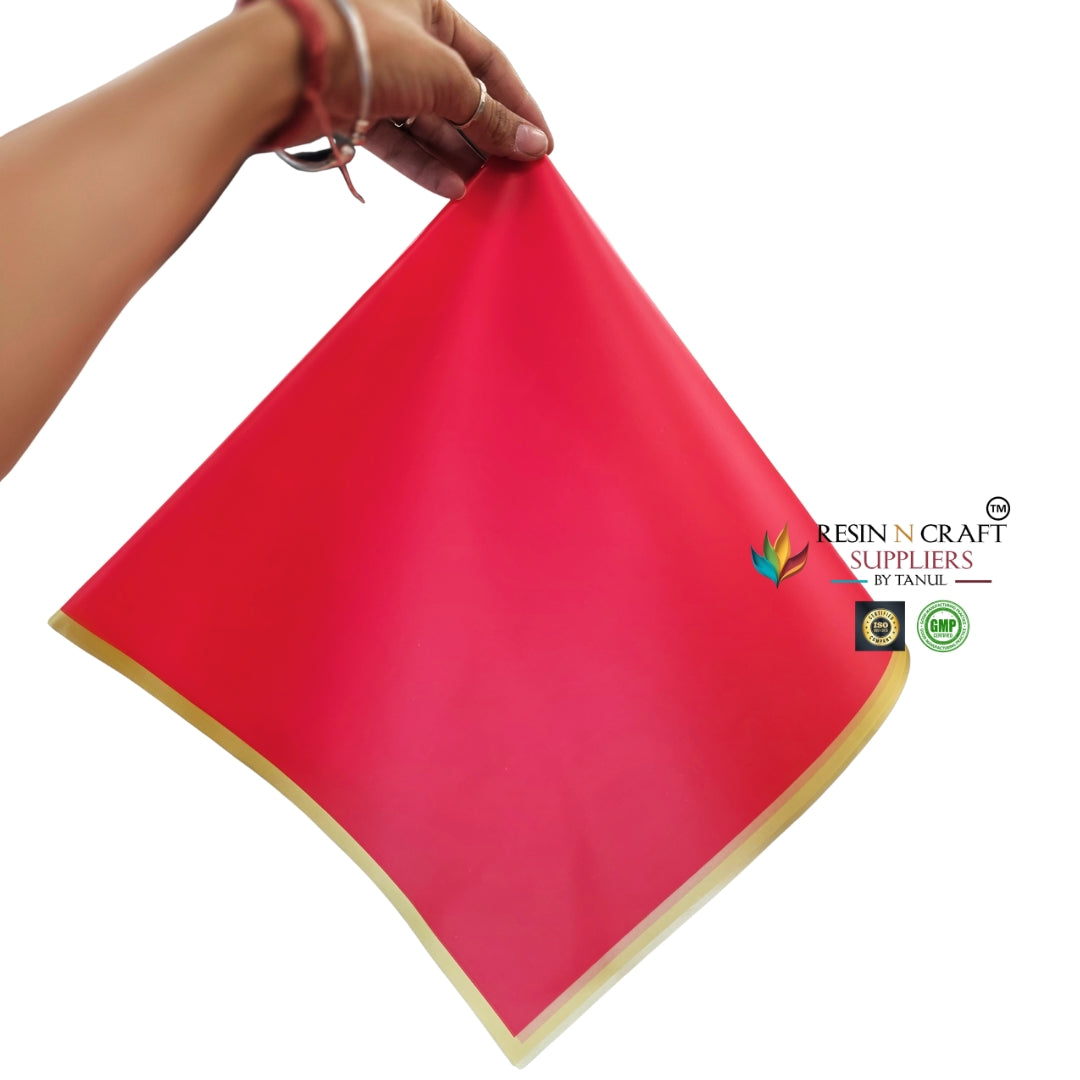 Plain Color Waterproof Flower / Gift Wrapping Sheets – 5 Pcs (22×22 Inch)