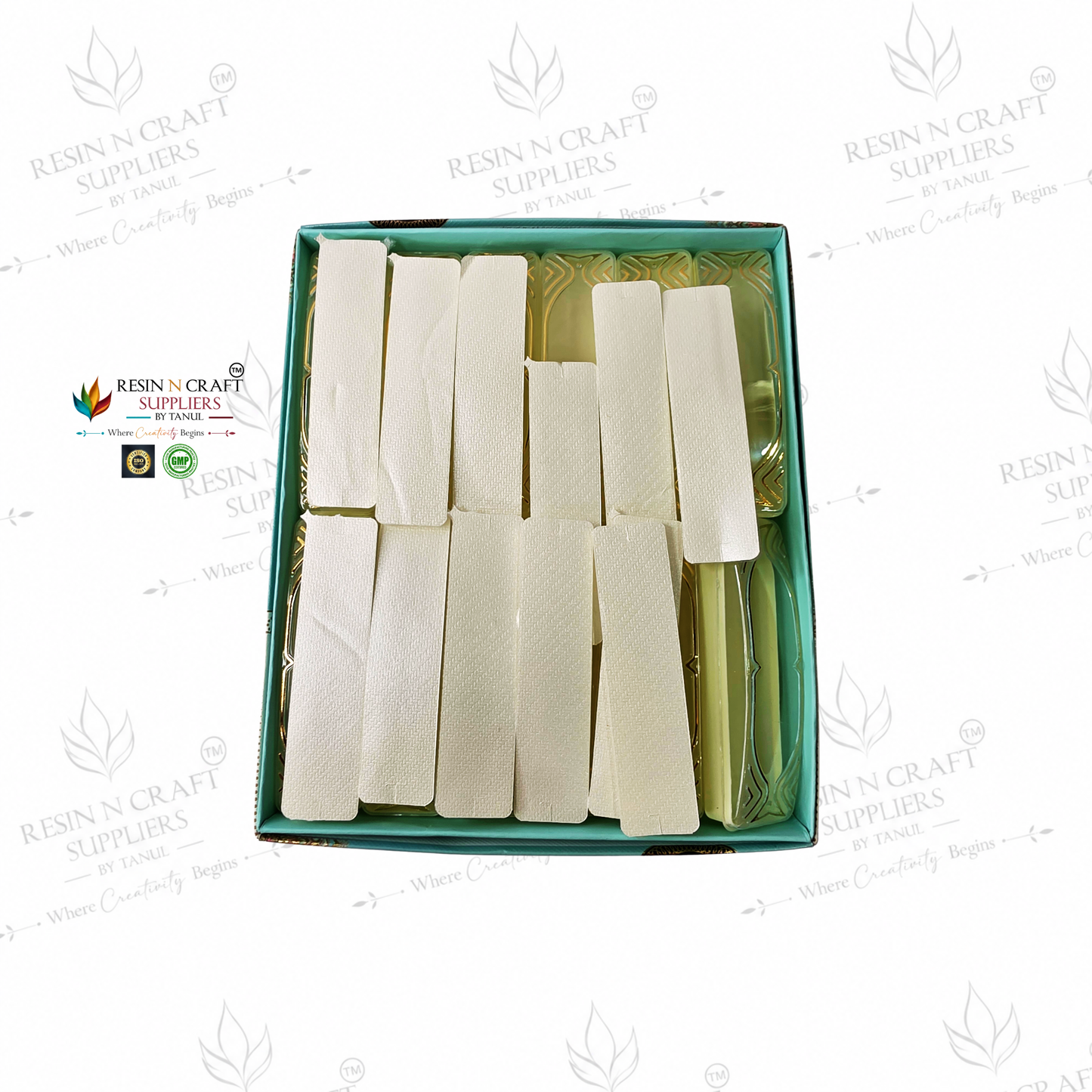 Rakhi / Bracelet Card Box Packing (RKB06) – 12 Box Set for Rakhi Packaging | 4 × 1.5 Inch