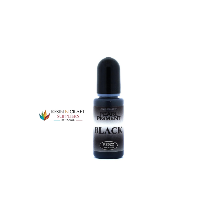 Pearl Pigment Single Colours - Black (10 Ml)