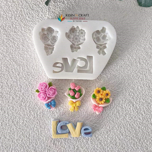 RCFM266 Love Flower Mould