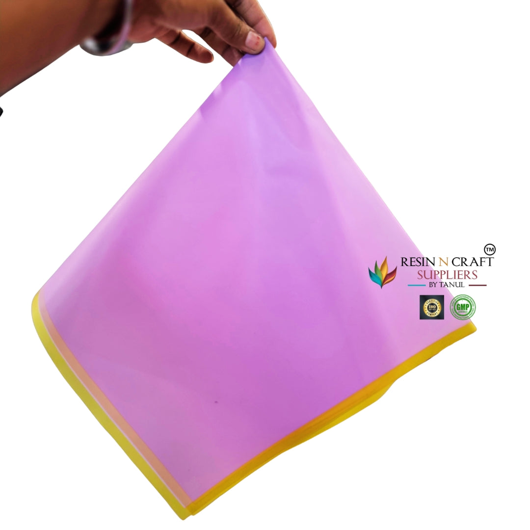 Plain Color Waterproof Flower / Gift Wrapping Sheets – 5 Pcs (22×22 Inch)