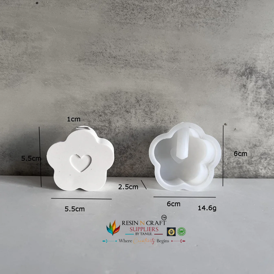 Flower Shaped Mini Planter Mould (RSM1303)