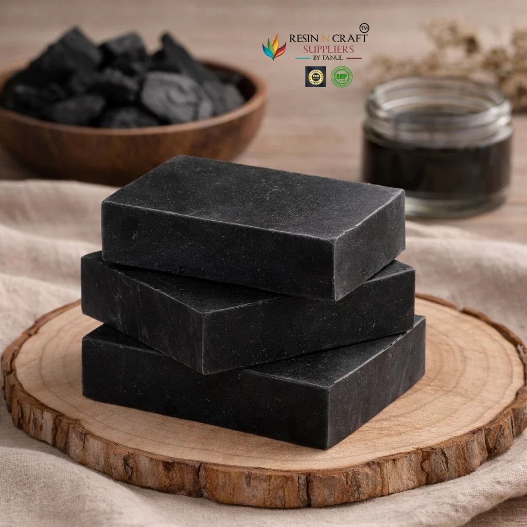 Charcoal Solid Premium Soap Base (RSPB013B)
