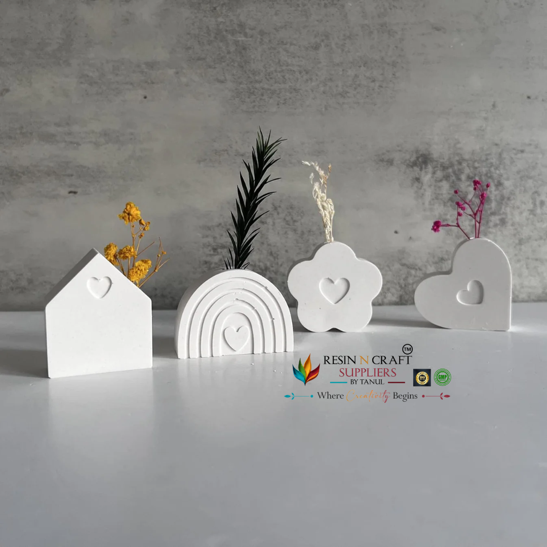 Heart Shaped Mini Planter Mould (RSM1304)