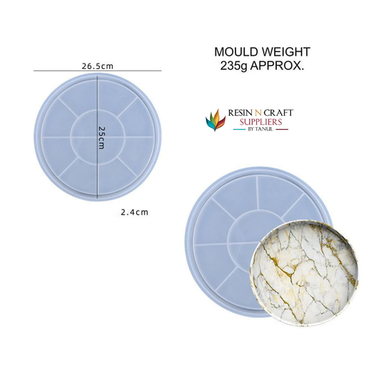 10" Round Trinklet Tray Mould