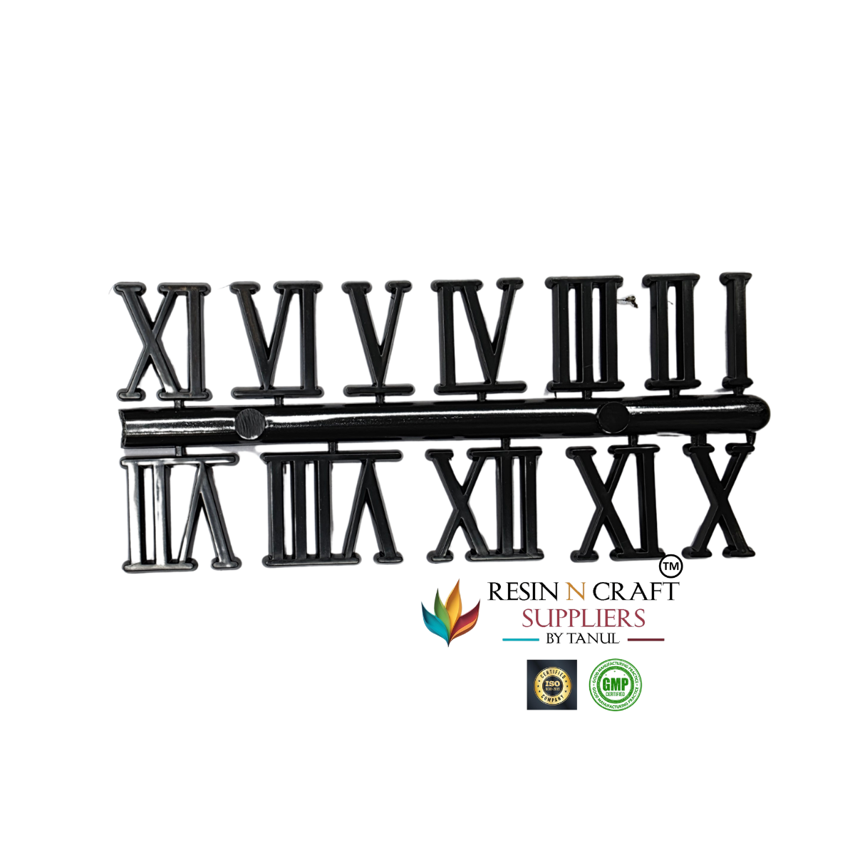 Roman Clock Number Set – 1 Inch (Approx)