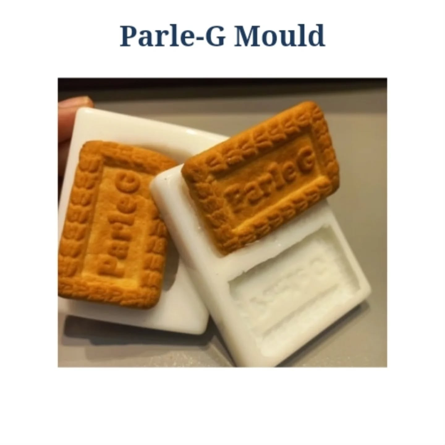 Parle G 2 Cavity Mould For Candle (RWCM552)
