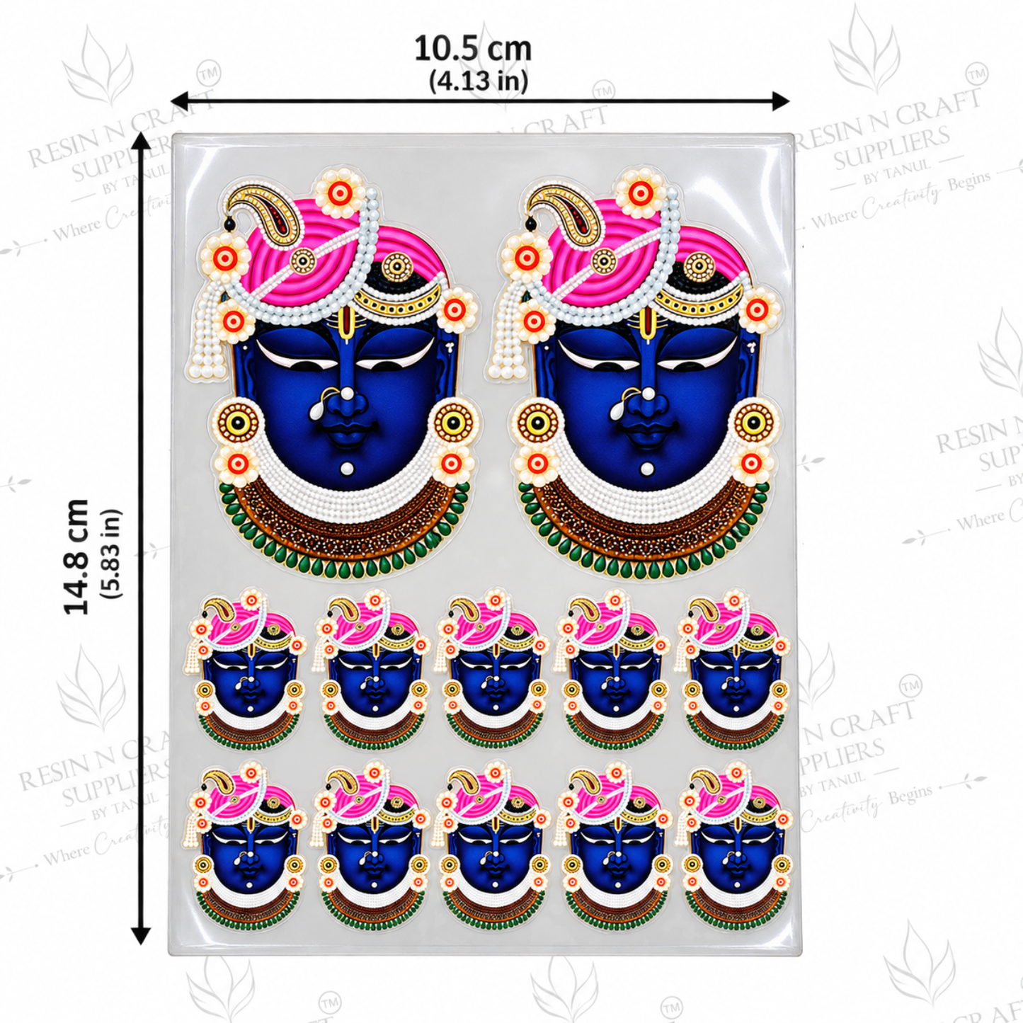 Color Peel & Stick UV DTF Sticker – A6 Size (UVS - 196)