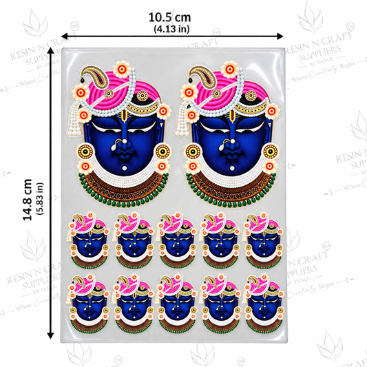 Color Peel & Stick UV DTF Sticker – A6 Size (UVS - 196)