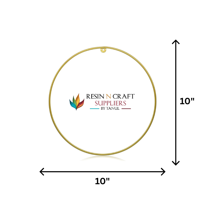 10 Inch Metal Hoop Ring Only (No Stand)