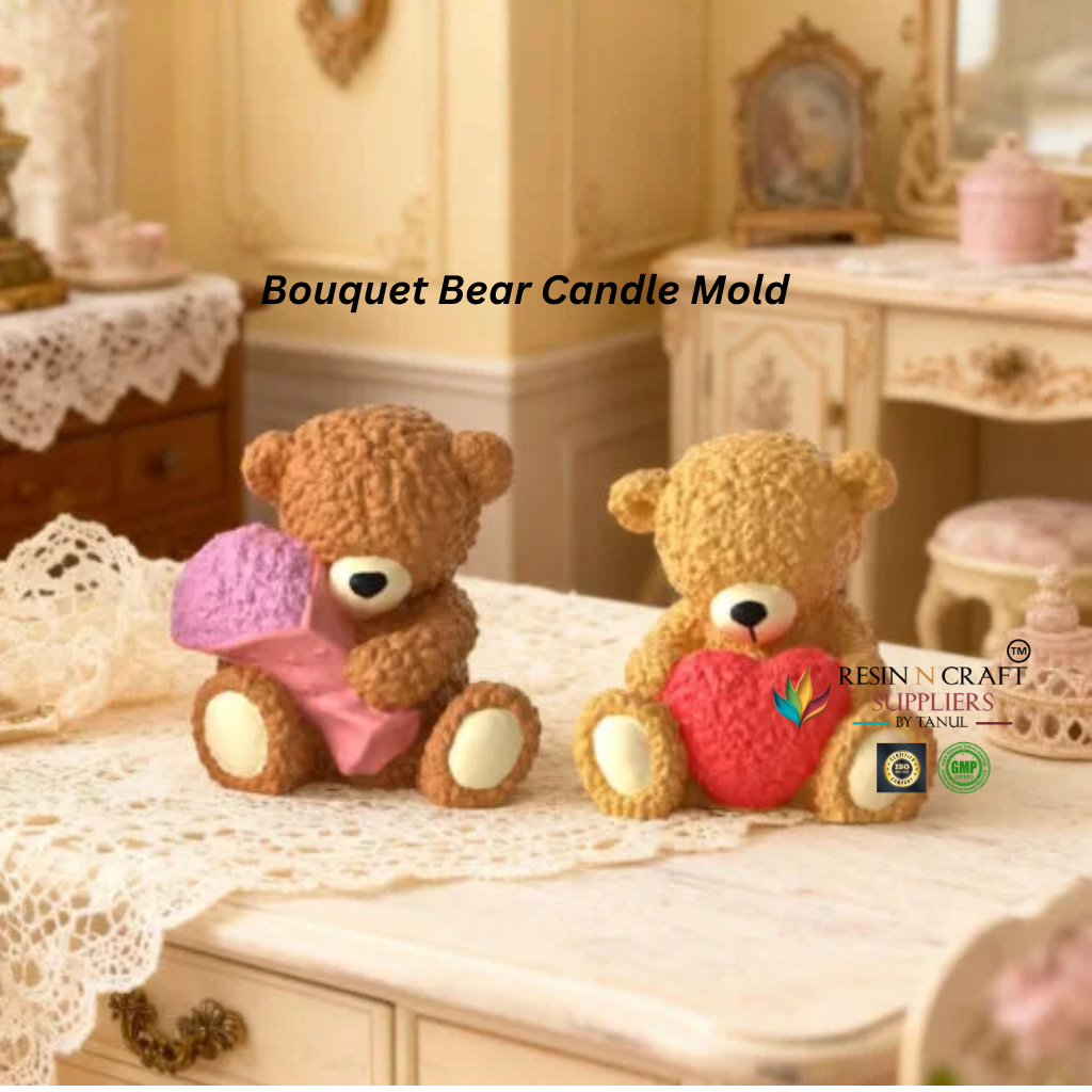 Bouquet Bear Candle Mold RDI-RRM-0444M