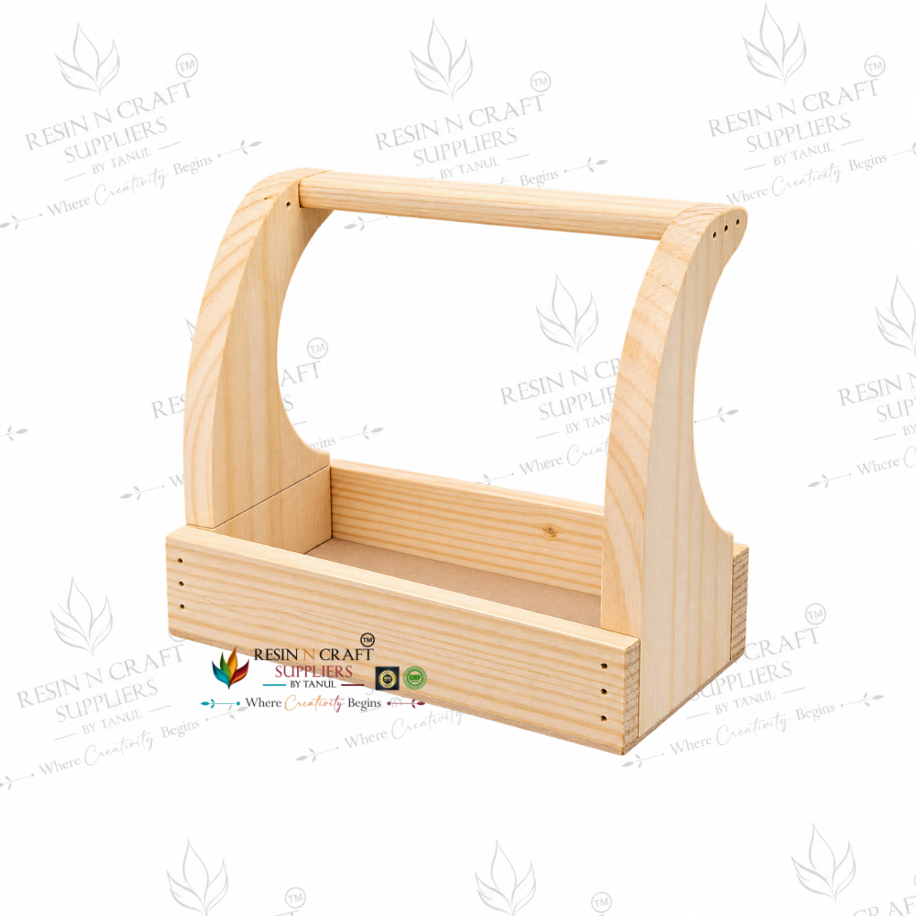 Premium Hamper Combo Set – Tray + 2 Glass Jars 350 ml (WTR03 + RJ03)