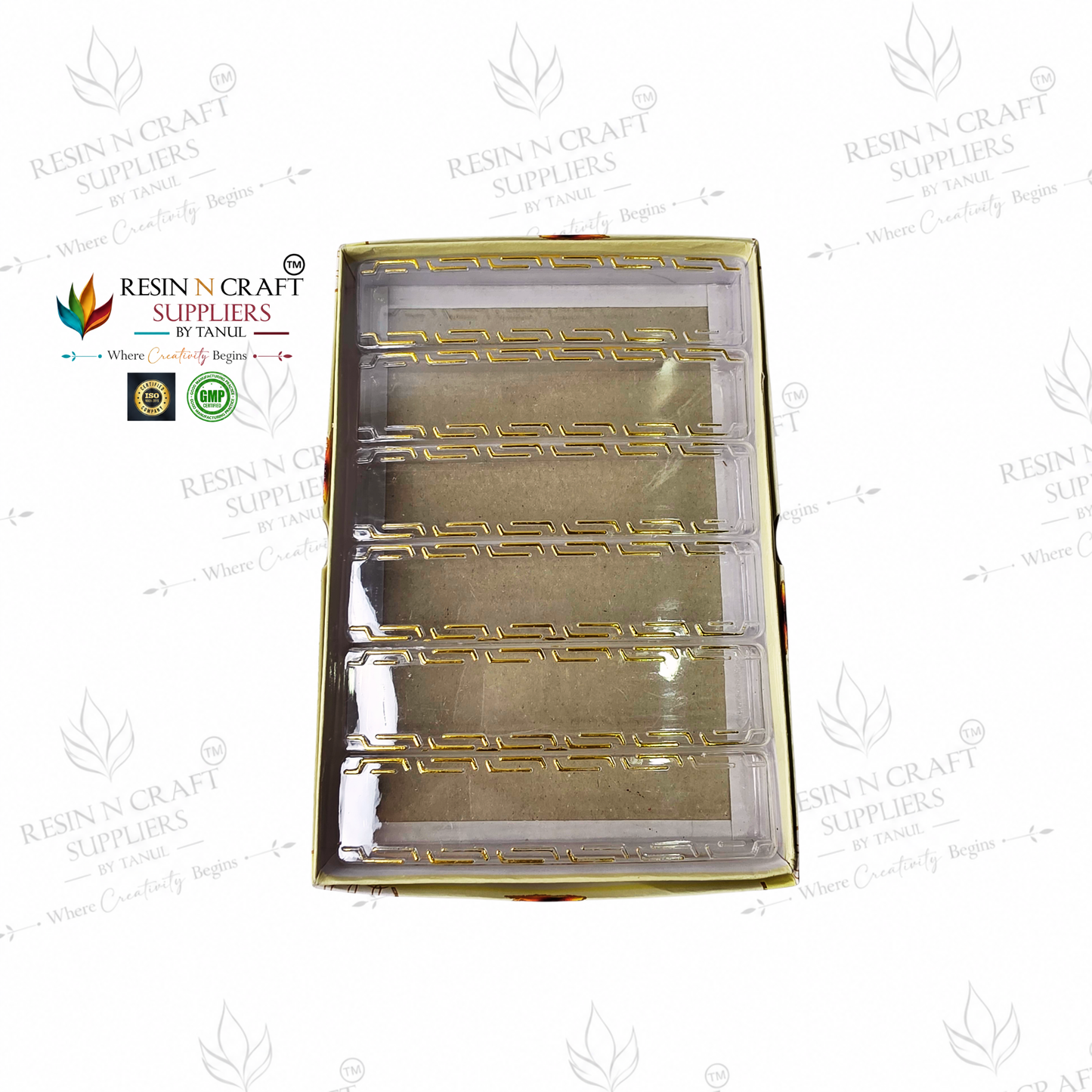 Rakhi / Bracelet Card Box Packing (RKB07) – 06 Box Set for Rakhi Packaging | 6 × 1.5 Inch