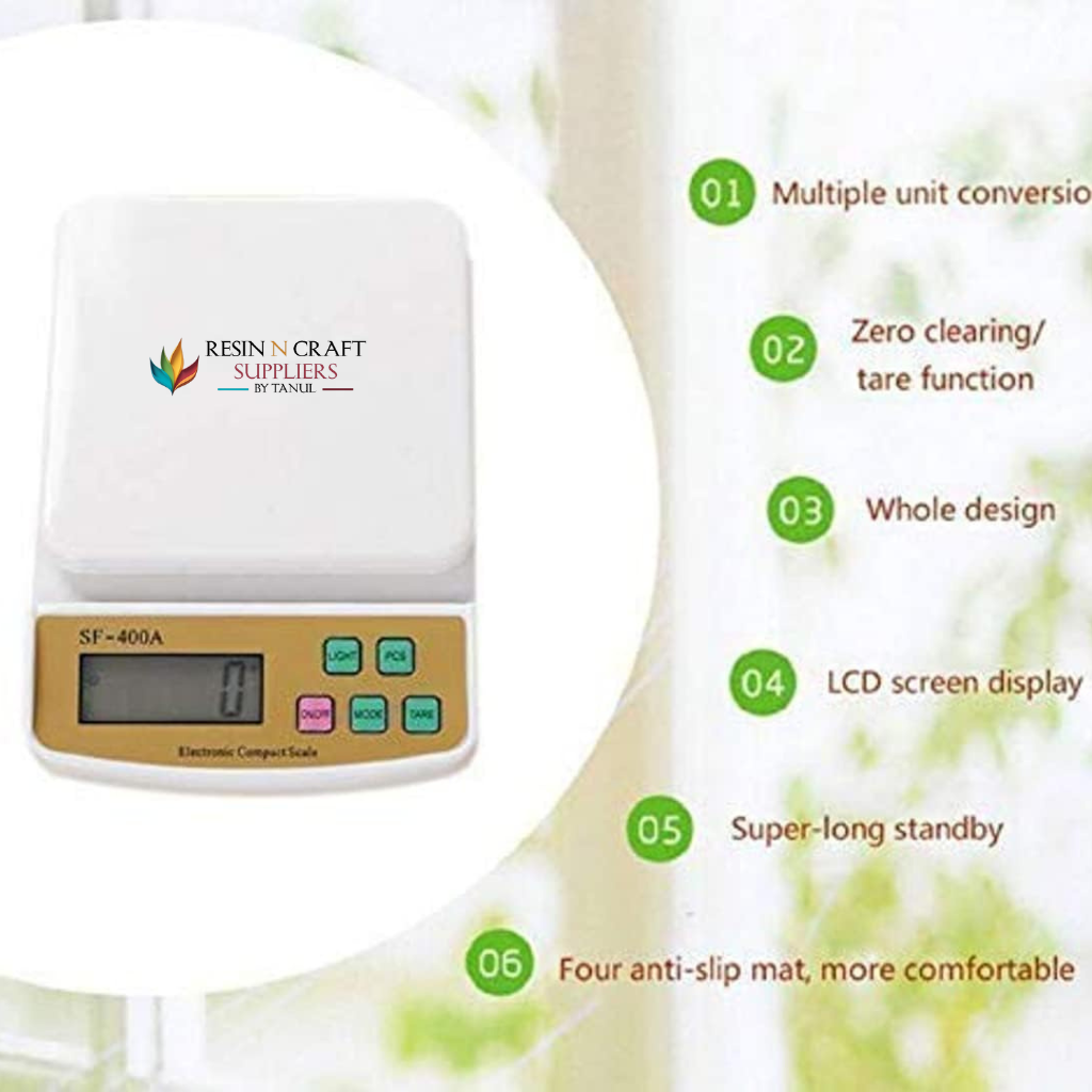 Heavy Electronic Weighing Scale (Square) (Weight Machine)(SF400A)