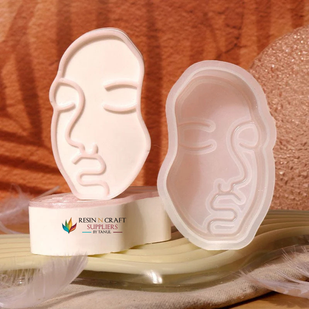 Face Theme Soap & Candle Mould
