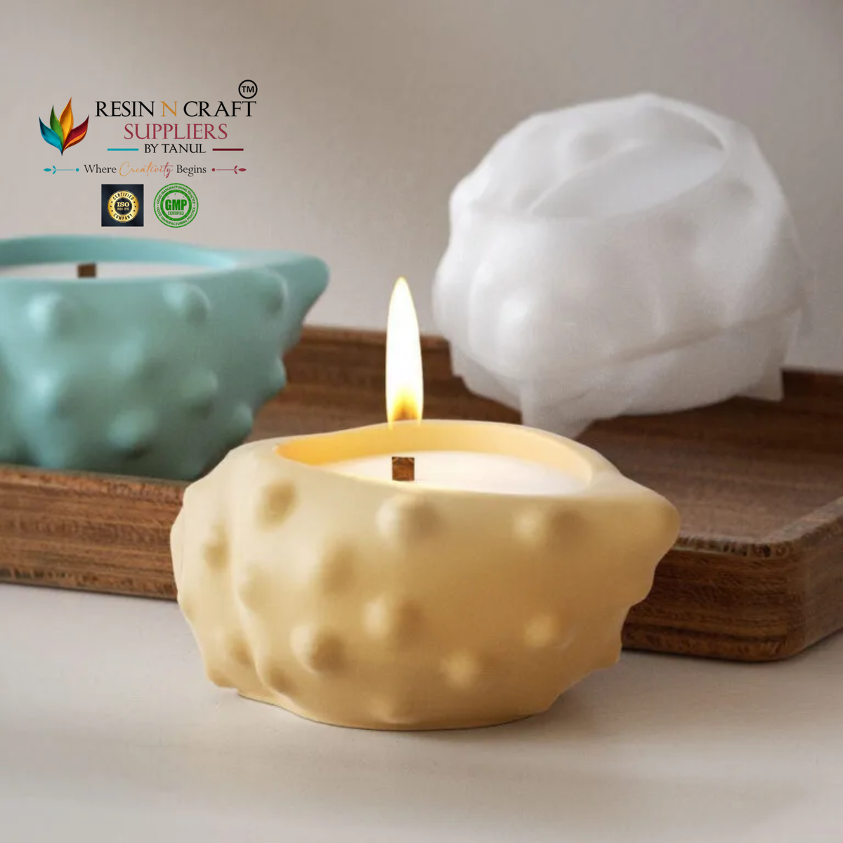 Shell Shaped Silicone Candle Mould | Candle Making Mould | RRM0036M