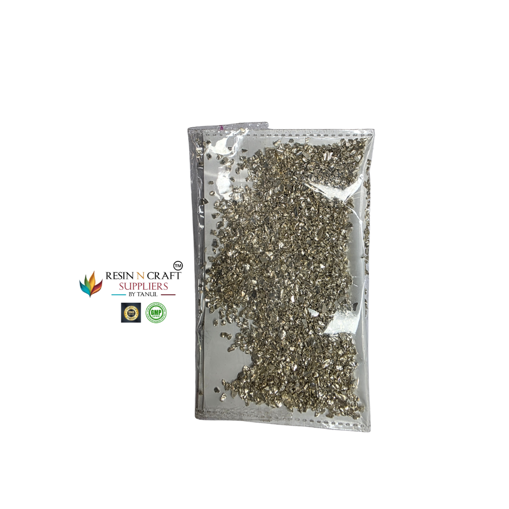 HBR 8 C /1  Silver Electroplated Color Granules / Stones