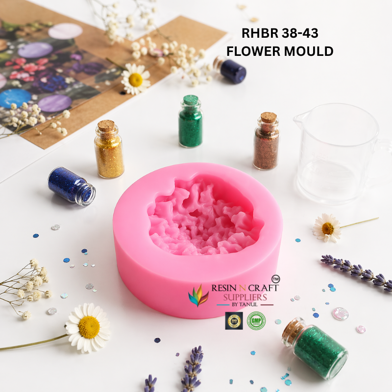 Floral Texture Bloom Mould RHBR38-43M