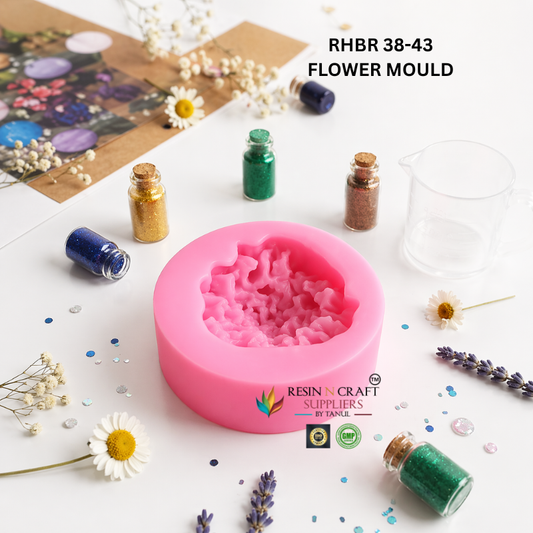 Floral Texture Bloom Mould RHBR38-43M