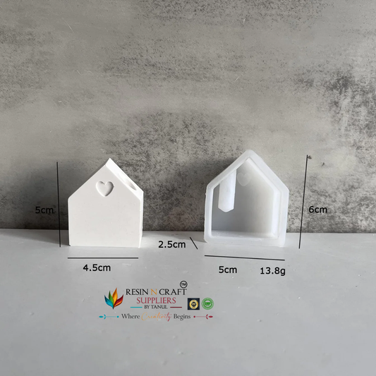 House Shaped Silicone Mould (RSM1305)