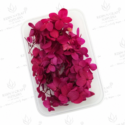Pink Hydrangea Dried (Hydra) Flowers for Resin Art & Jewellery Making – DMG5013QF