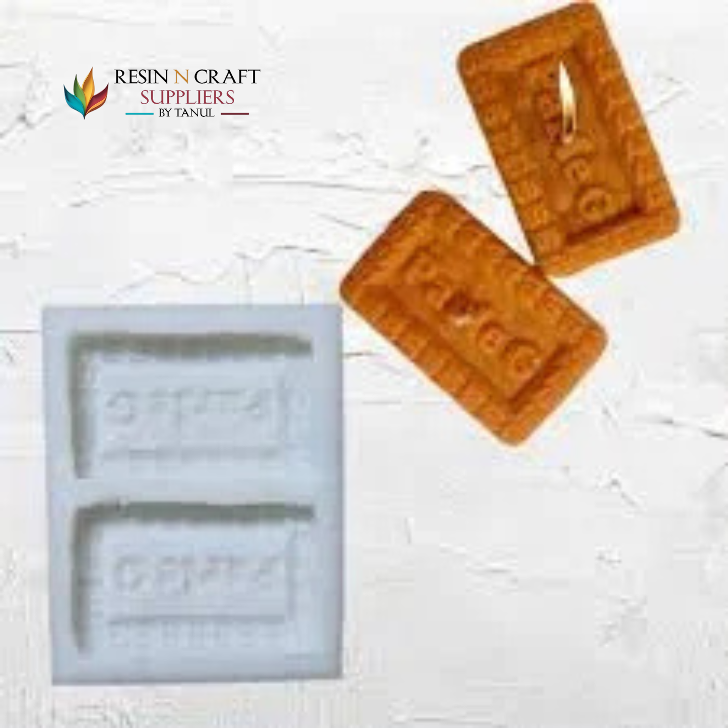 Parle G 2 Cavity Mould For Candle (RWCM552)