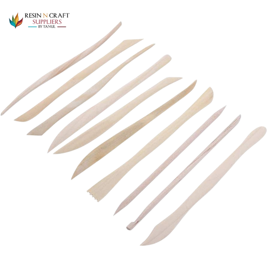 Clay modeling tool 10 pcs set  (RHBR22 - 37)