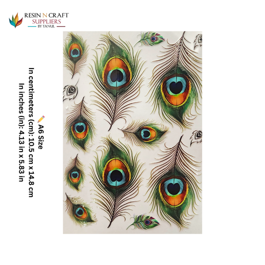 Color Peel & Stick UV DTF Sticker – A6 Size (UVS - 120)