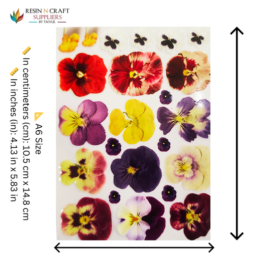 Color Peel & Stick UV DTF Sticker – A6 Size (UVS - 135)