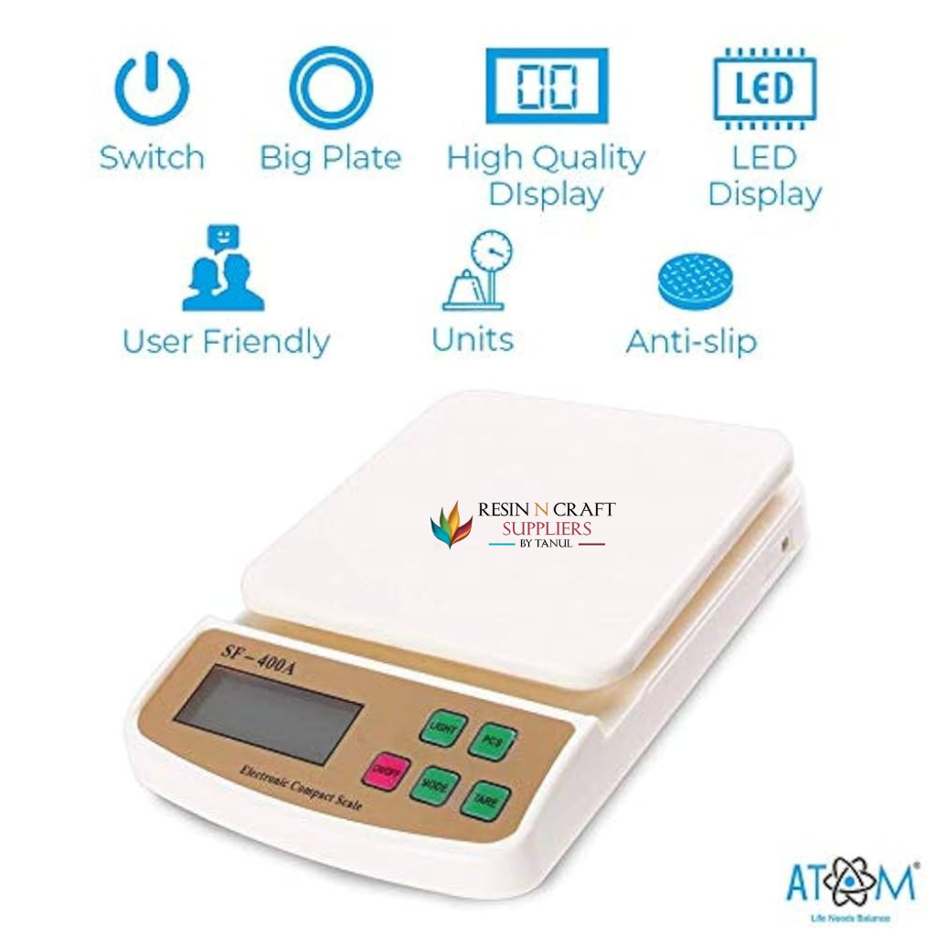 Heavy Electronic Weighing Scale (Square) (Weight Machine)(SF400A)