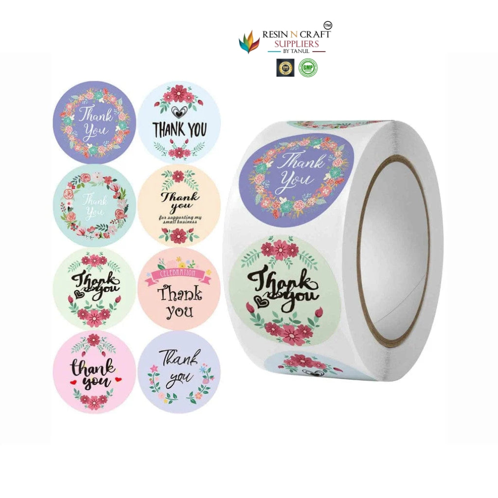 ThankYou Stickers / Thank You Tape (500 Stickers per Roll) ✨💌
