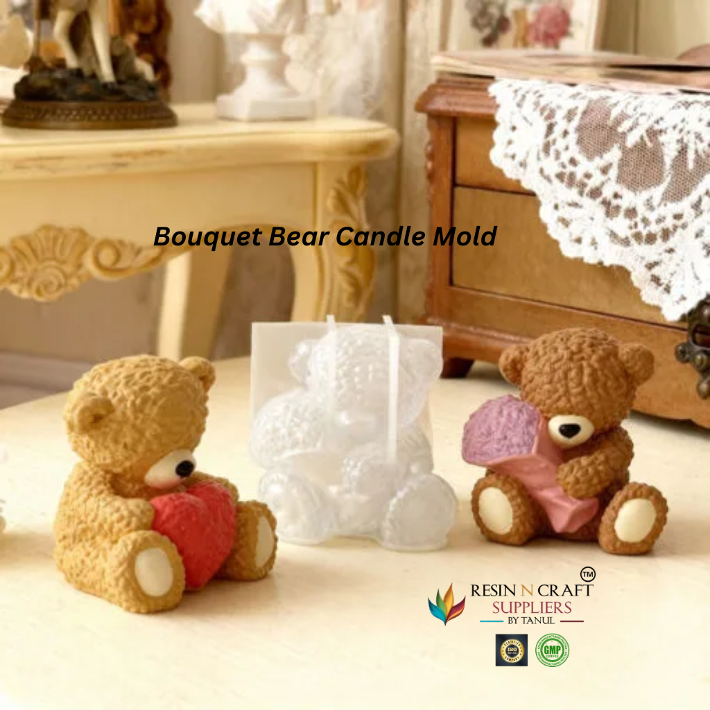 Bouquet Bear Candle Mold RDI-RRM-0444M