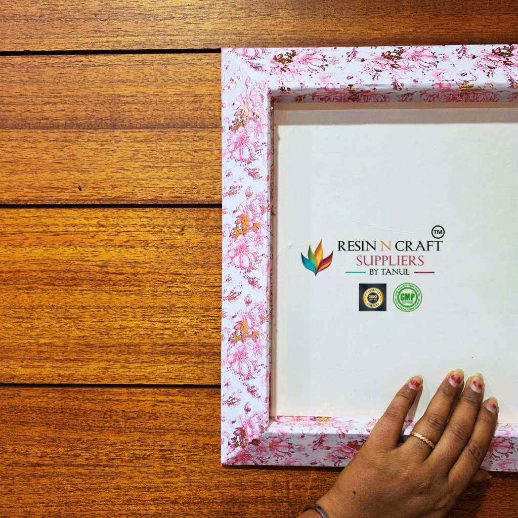 White Pink Floral Wedding / Gift Hamper Tray (14 x 18 Inch)