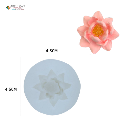 RHM0277 3D Lotus Flower Handmade Mould