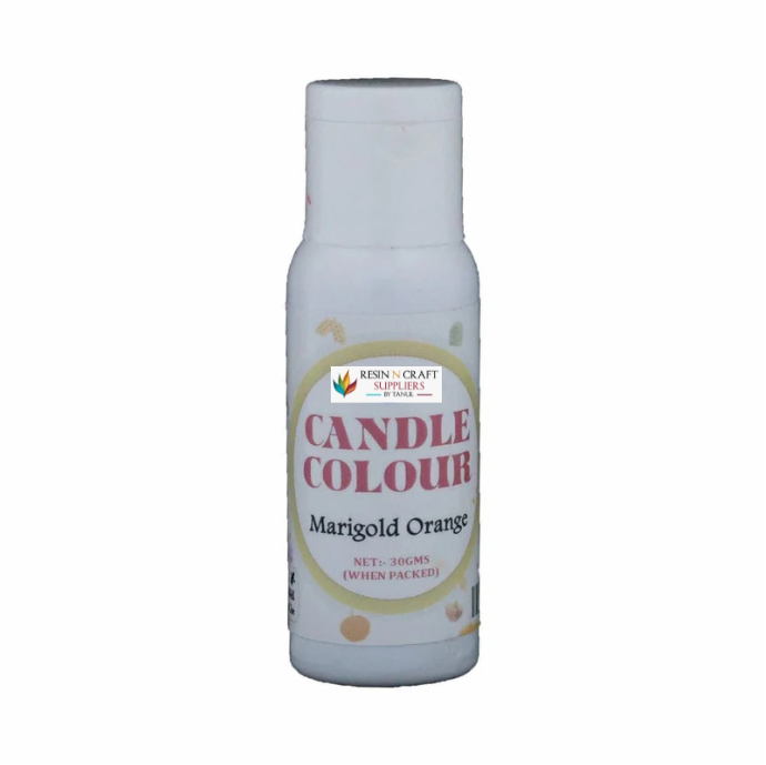Marigold Orange Candle Colour (30 Gram)