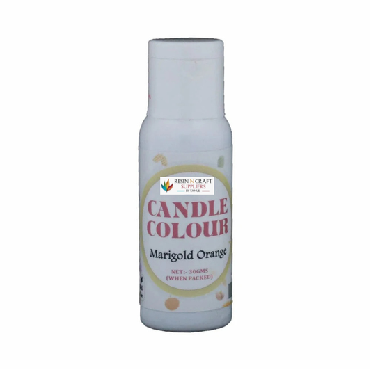 Marigold Orange Candle Colour (30 Gram)