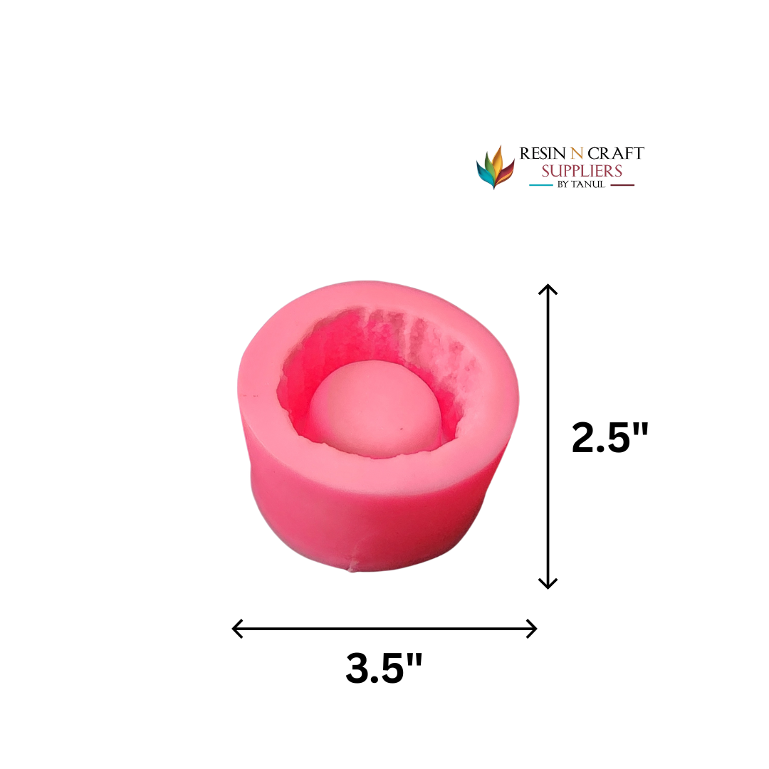 3D Geode Cluster Silicone Mould (15-9)