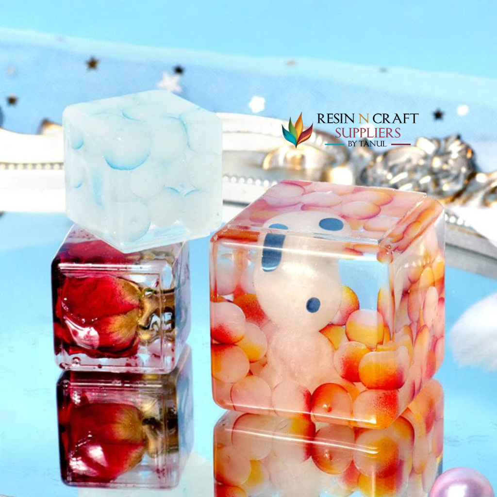 3 Cm Cube Shaped Paper Weight Mould