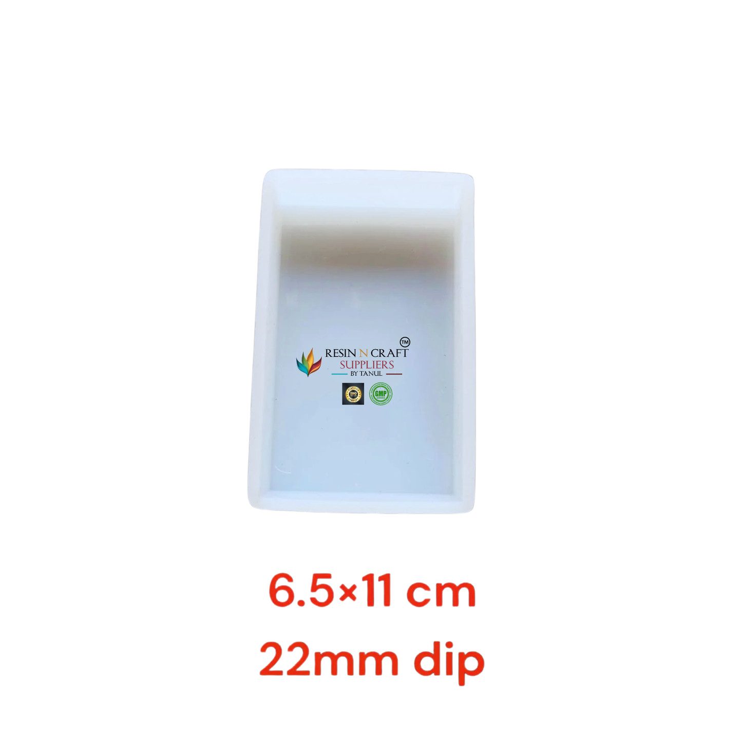 Block Silicone Mould (6.5 × 11 cm | 22 mm Depth)