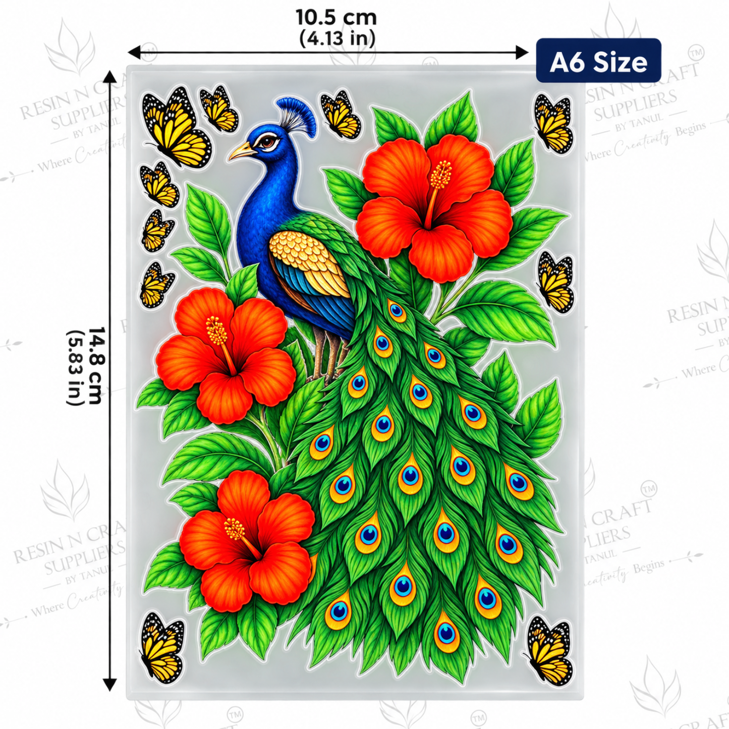Color Peel & Stick UV DTF Sticker – A6 Size (UVS - 212)