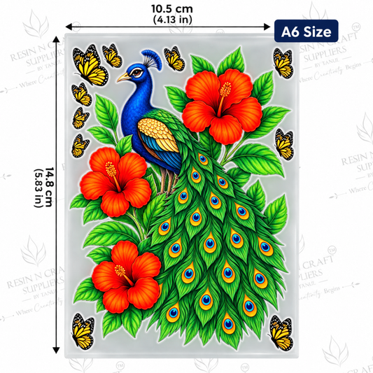 Color Peel & Stick UV DTF Sticker – A6 Size (UVS - 212)