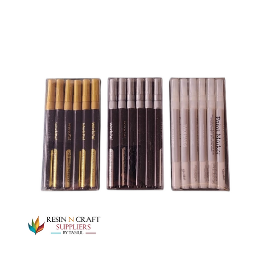 18-Piece Metallic Marker Combo